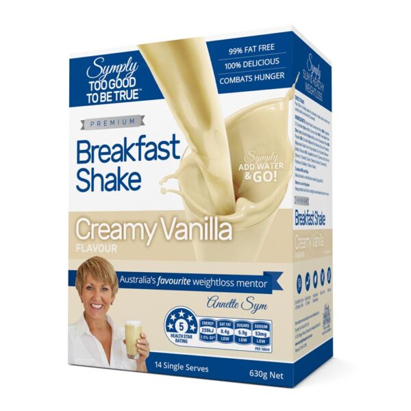 Symply Creamy Vanilla Breakfast Shake