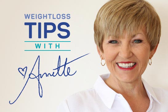 Annette's Tips for healthy weight loss