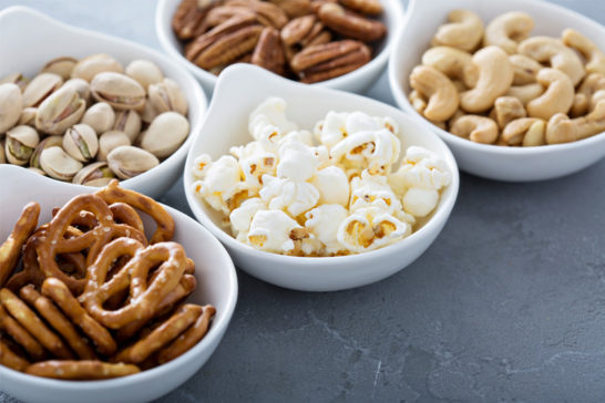 healthy snacking habits. Sweet and savoury snack ideas
