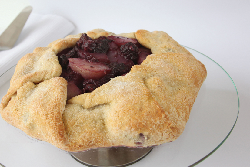 healthy Apple berry pie recipe