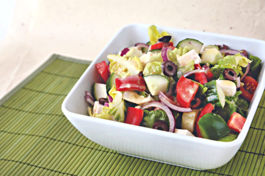 low fat healthy Greek Salad recipe